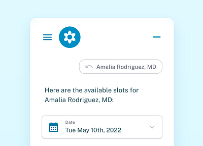 Appointment scheduling ai bot redesign scheduling ui ux virtual assistant
