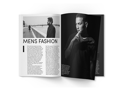 'M' FASHION -Magazine Design app branding design design2d editorial graphic design illustration logo ui vector