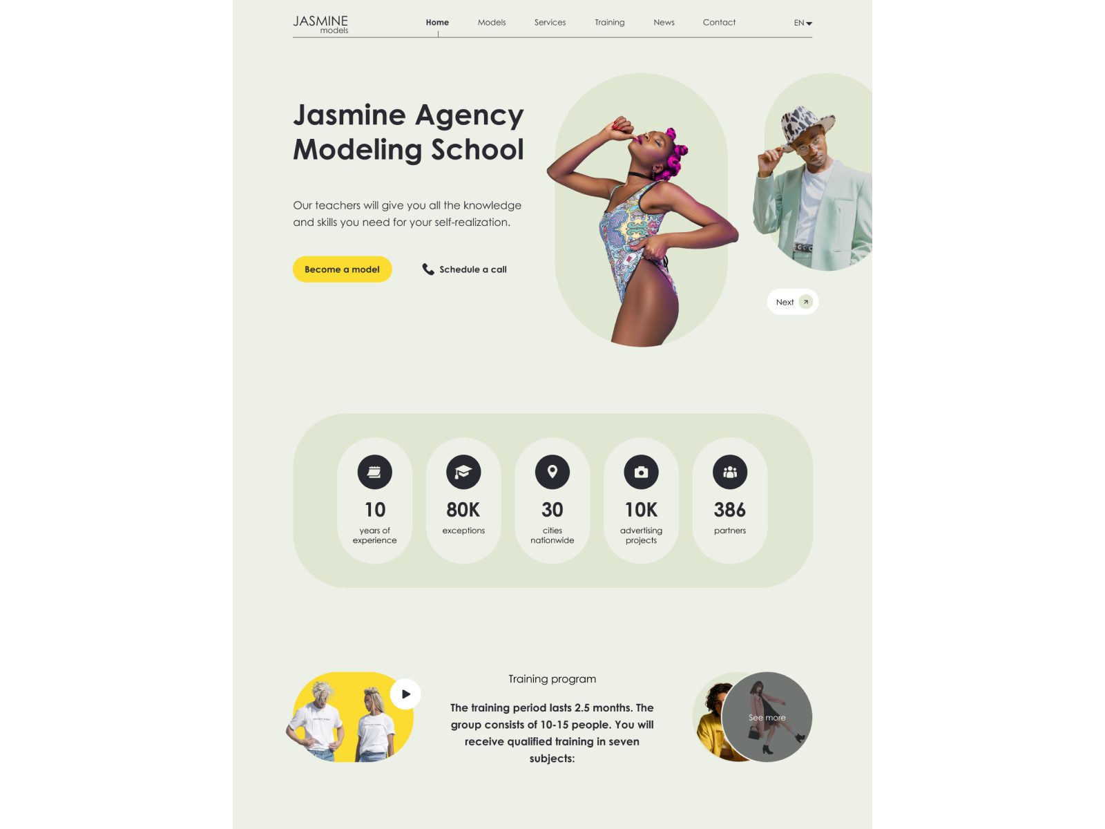 Example of Landing Page Design