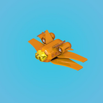 Owl Plane 3d animation characterdesign cinema4d concept design graphic design illustration motion graphics