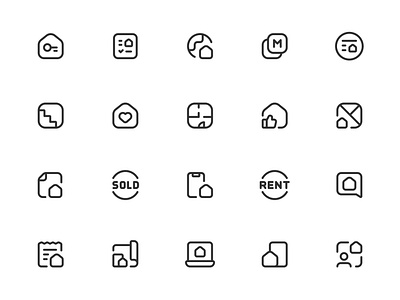 Myicons✨ — Real Estate vector line icons pack design system figma figma icons flat icons icon design icon pack icons icons design icons library icons pack interface icons line icons sketch icons ui ui design ui designer ui icons ui kit web design web designer