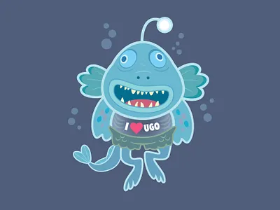 Uncle Ugo character design cute illustration jerrod maruyama kawaii pixar vector