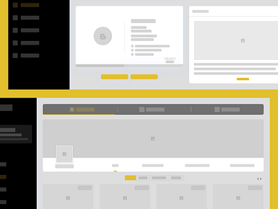 YBAWS! Web App adaptive baseline bootstrap brand identity branding design illustration logo styleguide typography