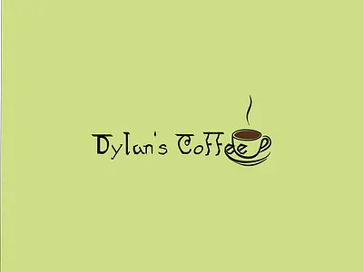 Dylan's Coffee branding design logo