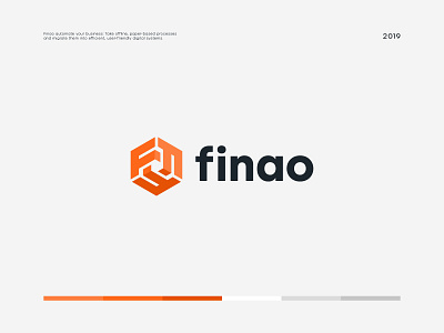 Finao logo and brand design brand identity branding graphic design icon logo logo design