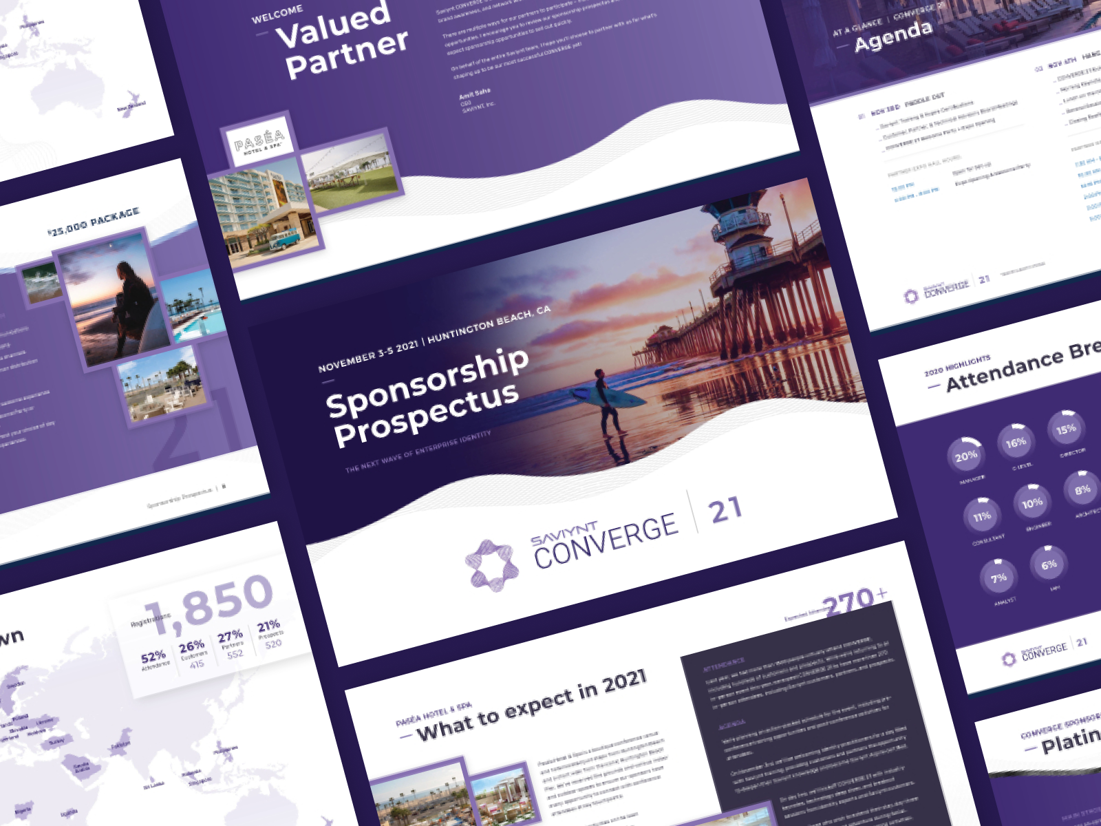 Saviynt | Converge Event Sponsorship Prospectus by brightbase on Dribbble