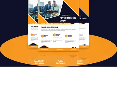 Corporate A4 Flyer Design a4 agency books cover brochure company corporate creative design flyer flyer design free modern print ready