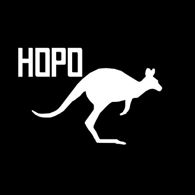 Hopo, Kangaroo white logo