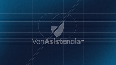 VenAsistencia ambulance blue branding emergency gradient inc logo medical newproject rinconelloinc