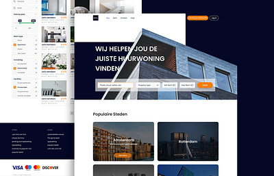 Real estate website design designer designinspiration dribbble first shot interface uiinspiration uitrends uiux ux uxdesign webdesign webdesigner