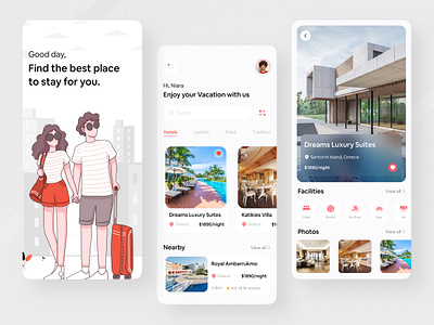 Hotel Booking App accommodation app booking booking app design hostel hotel hotel booking house mobile mvp online purrweb react native reservation room startup travel ui ux