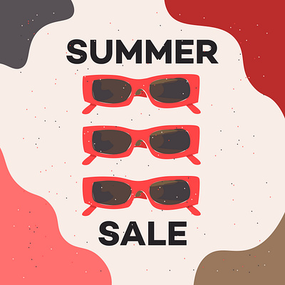 summer sale retro trendly