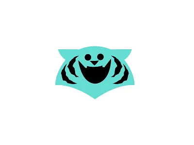 Blue Tiger animal animallogos animals appicons applogos cleanlogos emblems icons logos minimallogos modernlogos simplelogos symbols tiger tigerlogos tigers whatsnew
