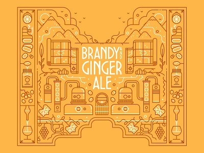 Sweet and Spicy adobe branding brandy candesign flatdesign ginger illustration linework mockup muti packageillustration packaging typedesign typography vector yellow