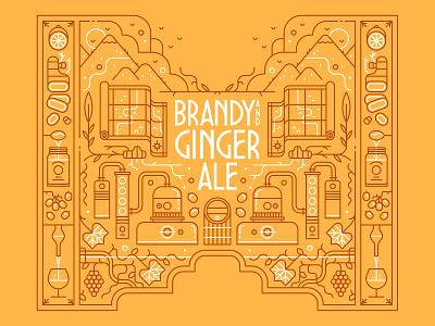 Sweet and Spicy adobe branding brandy candesign flatdesign ginger illustration linework mockup muti packageillustration packaging typedesign typography vector yellow