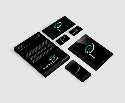 branding identity for playing leaf brand style guide branding business design graphic design logo
