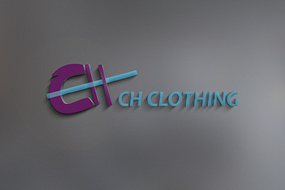 clothing selling company called CH brand style guide branding business design flyer graphic design logo