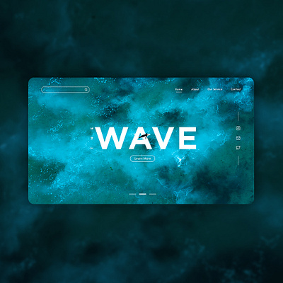 TheWave branding design designer ui