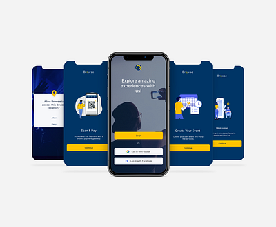 Event App Design concept