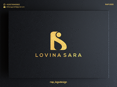 LOVINA SARA , LOGO CONCEPT branding design graphic design icon logo