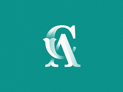 AC Monogram ac ca letter logo monogram