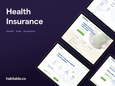 Health Insurance Onboarding CX/UX customer acquisition customer experience cx health insurance lead generation medtech onboarding onboarding screen personal data collection success screen