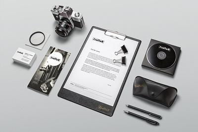 Stationary design creative logo minimalist logo stationary