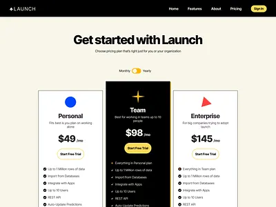 Launch—a free template for Relate.app freebie header illustration landing mobile relate site template