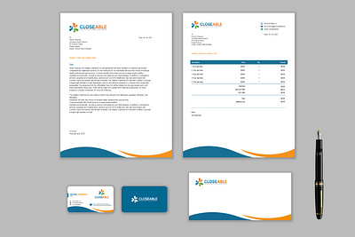 Stationery Design brochure design corporate identity flyer design graphicdesign logo stationery