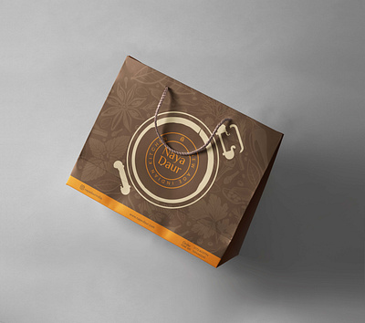 Naya Daur- Delivery only Kitchen Brand/ Identity Design bag branding delivery design identiity kitchen logo