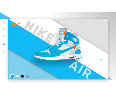 NIKE AIR JORDAN OFF WHITE design graphic design logo ui