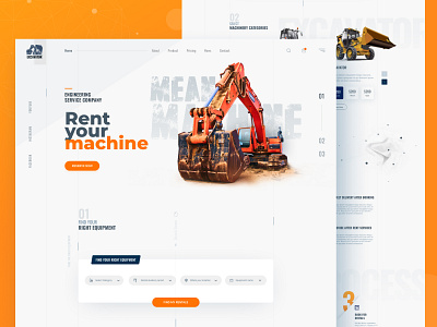 EXCAVATOR-Light version constructiontemplate constructionwebsitedesign graphicdesign layoutdesign mordernlayoutdesign websitedesign