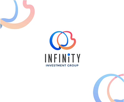 Infinity logo 3d branding corporate identity design gradient logo graphic design icon logo logo design minimal vector