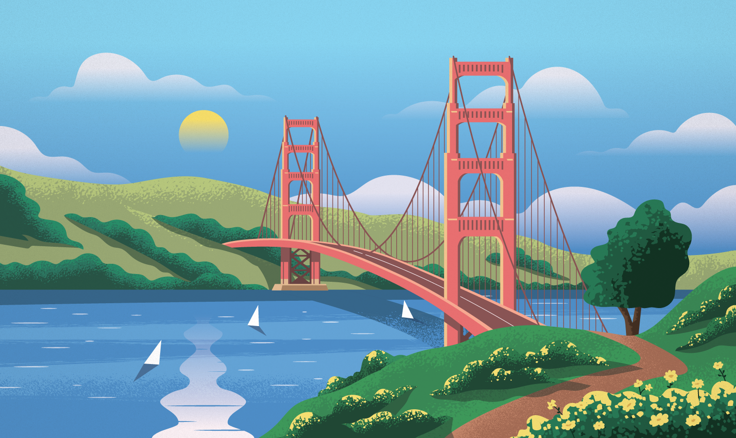 Amazing Landmarks Children's Book art childrens book design illustration kid lit art travel vector