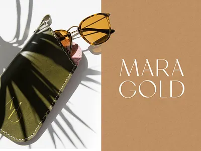 Maragold Designs bags brand branding design fashion leather logo mark pouches purses