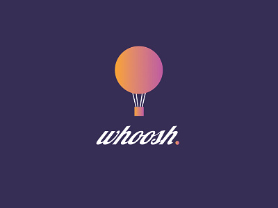 Whoosh - Day 2 - Daily Logo Challenge branding design graphic design illustration logo vector