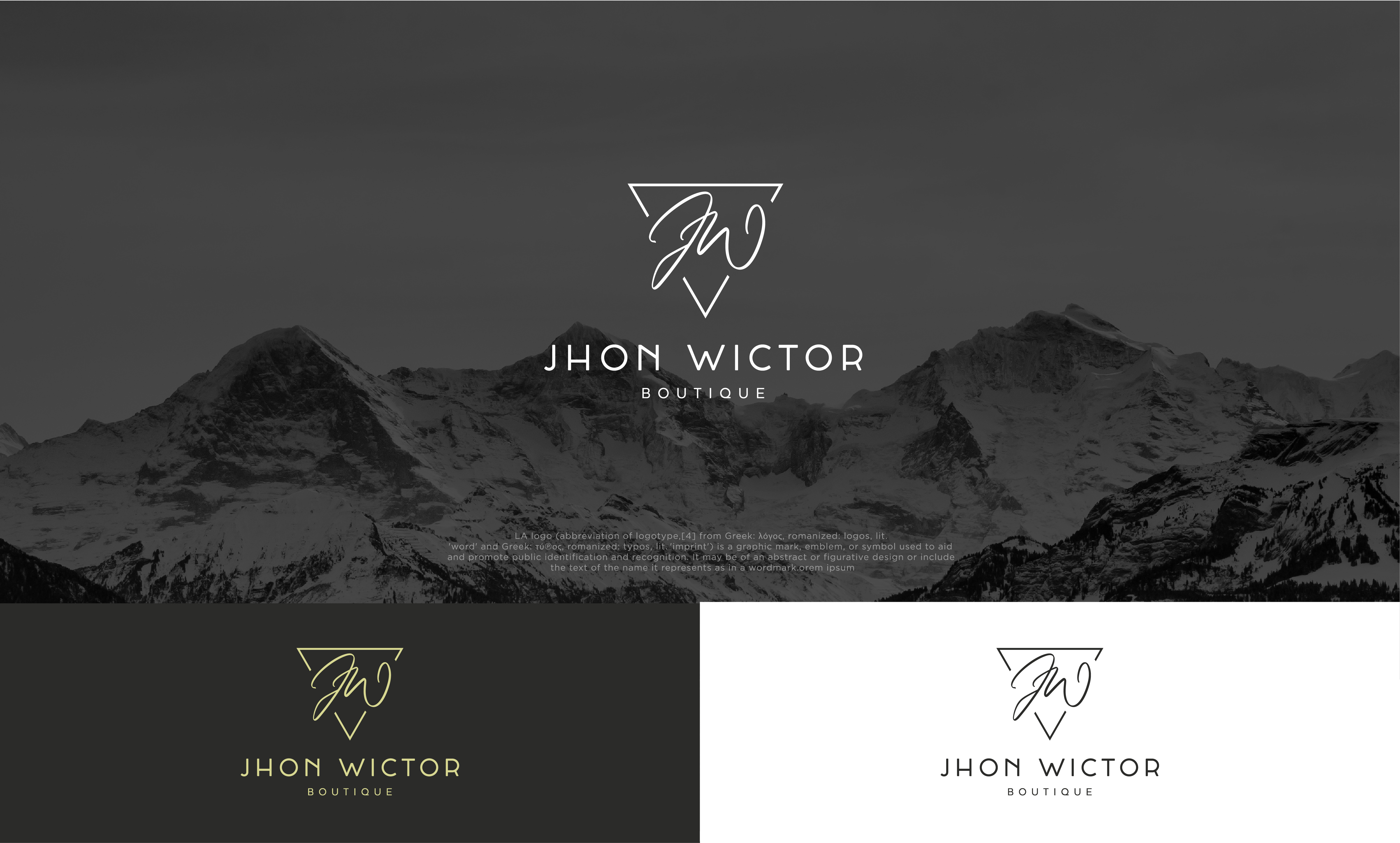 SIGNATURE / MONOGRAM DESIGN black boutique branding design flat illustration logo logo design minimal minimalist logo modern monogram ui unique white
