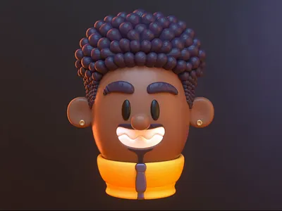 MORENITO 3d animation c4d character design graphic design guy illustration motion graphics render smile