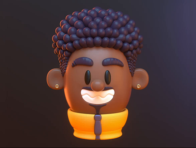 MORENITO 3d animation c4d character design graphic design guy illustration motion graphics render smile