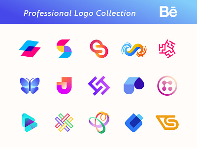 Professional Logo Collection | Logofolio behance behance project presentation branding business logo colorful logos graphic design identity design logo logo collection logo designer logo icon designs logo presentation logofolio minimal logo modern logo most popular logos professional logos visual design