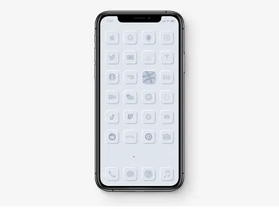 iOS Home Screen | Neumorphism