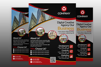 MY NEW CORPORATE-FLYER-DESIGN agency animation branding business business flyer colorful corporate corporate flyer creative design design flyer fitness graphic design illustration modern flyer print print ready restaurant stylish vector