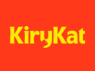 Logo Kirykat, logo cat logo
