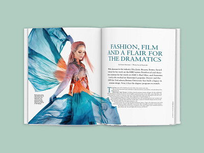Brenau Magazine Spread