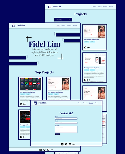 Redesigned Portfolio frontend portfolio fullstack portfolio portfolio ui design ui portfolio ux design ux portfolio web design web developer portfolio website portfolio