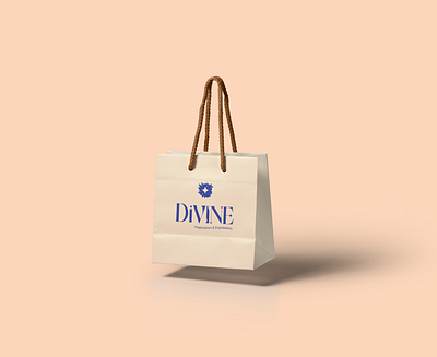 DIVINE visual identity brand design branding design designer graphic design logo