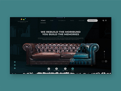 Furniture Website Design (Super Dynamic) furniture website