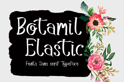 Botamil Elastic branding graphic design logo motion graphics typography