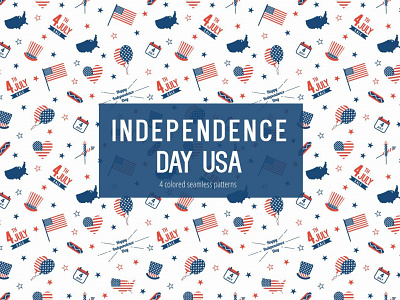 Independence Day Usa Vector Free Pattern 4th 4th of july 4thofjuly design free freebie graphics graphicsurf pattern patterns vector