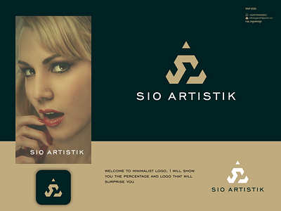 SIO ARTISTIK , LOGO CONCEPT branding design graphic design icon illustration logo typography ui ux vector